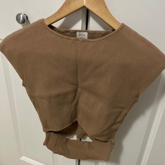 Wilfred Cut out Knit top - Picture 2 of 4